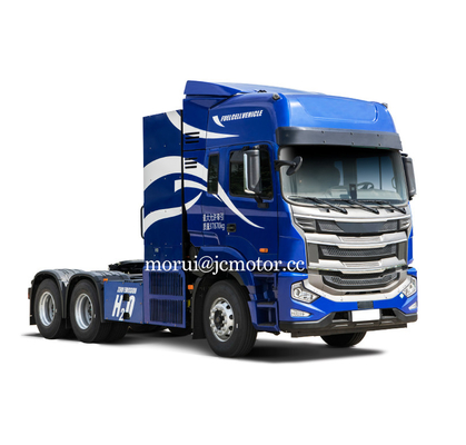 FCEV Nuova energia idrogeno elettrico trattore camion 10 ruote 6x4 49Ton 450km chilometraggio