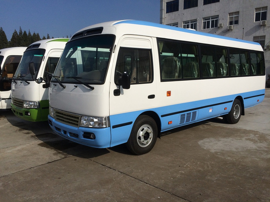 Frigorifero diesel di stato dell'aria della trasmissione manuale di Van Bus 140hp dei sedili di Coaster Bus 30 della vettura