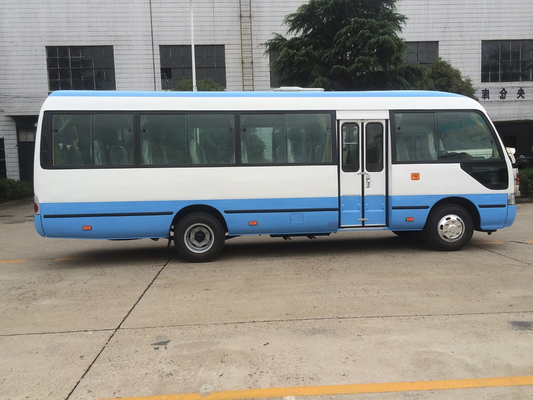 Frigorifero diesel di stato dell'aria della trasmissione manuale di Van Bus 140hp dei sedili di Coaster Bus 30 della vettura