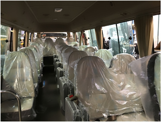 Sedili 110km/H del bus 30 del sottobicchiere della trasmissione automatica di Allision che esportano la vettura Bus di 7.7m