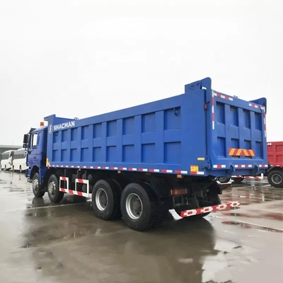 Sospensione idraulica di Shacman F3000 8x4 dell'autocarro con cassone ribaltabile dell'euro 2 dei ribaltatori diesel resistenti dell'emissione 380hp 10MT della carrozza