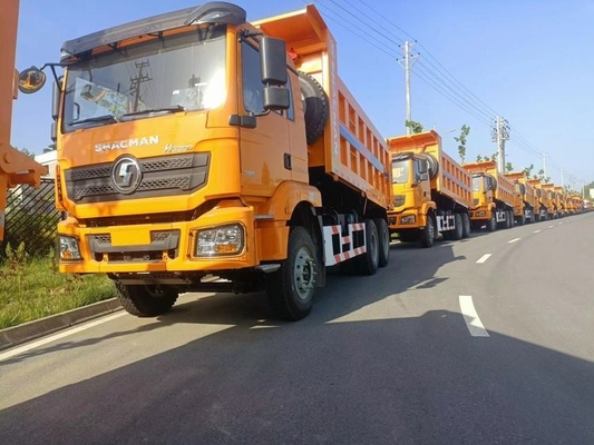 Estrazione mineraria pesante 50 Ton Offroad dell'autocarro con cassone ribaltabile 6x4 di Shacman H3000 380hp 10MT 10 ruote