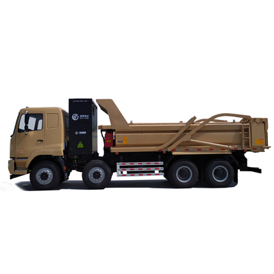 L'autocarro con cassone ribaltabile resistente elettrico di CAMC New Energy 8x4 12 spinge l'emissione zero scambia/carica la batteria