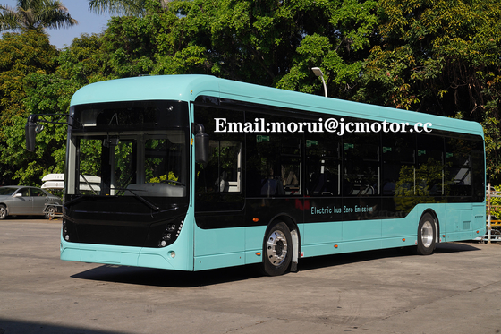 potere basso del motore di Front Rear Disc Brake 239kw del pavimento di certificazione di 12m UE del bus elettrico standard della città