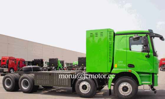 FCEV New Energy Hydrogen Electric Dump Truck 12 ruote 8x4 31 tonnellate chilometraggio 350 km per miniera di carbone