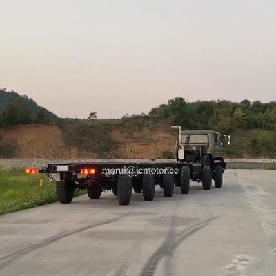 Militare 12 ruote a trazione completa Sei assi Off Road Camion Chassis 12x12 Trasporter Erector Launcher