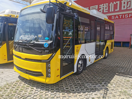 7.7m ZEV Autobus pubblici elettrici a pieno carico 200 km a mano destra Autobus navetta panoramica