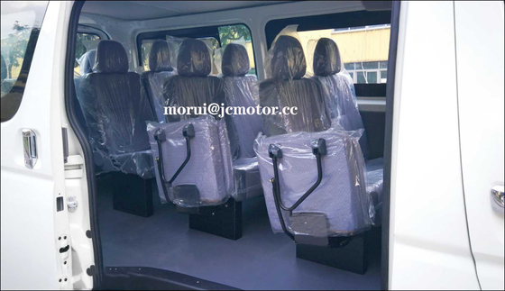 Customized 4.9m HIACE Modello 15 posti Taxi Minibus Urbano Trasporto passeggeri Motore a benzina Coach