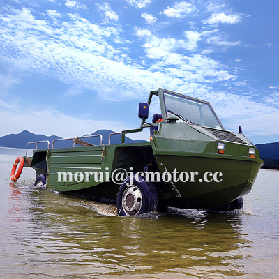 Veicolo anfibio off-road personalizzato 4WD 1000kg/10-persona capacità versione ibrida e a combustibile per terra e acqua