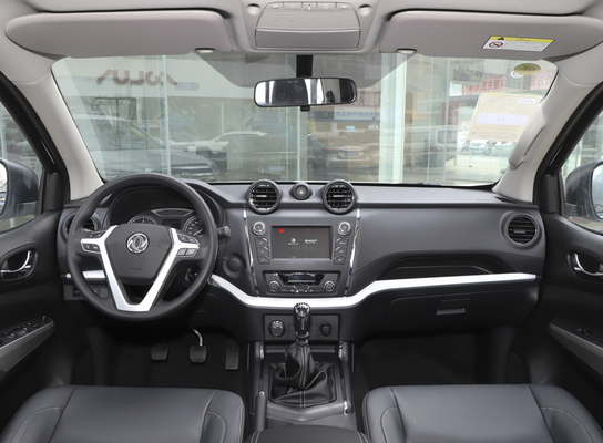 Cambio manuale dell'interasse 3150mm 4WD 163HP del camioncino di SUV della porta del combustibile diesel 4