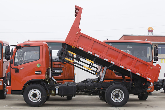 Direzione 3.7m di sinistra del motore dell'euro 4 DONGFENG Tipper Truck YUCHAI