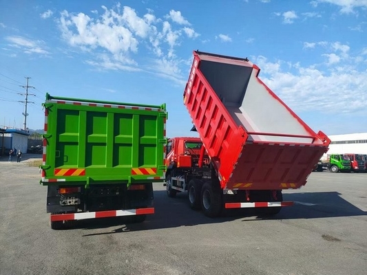 Alto potere cilindri dell'autocarro con cassone ribaltabile da 25 tonnellate 6x4 270HP 4.5M GVW 6