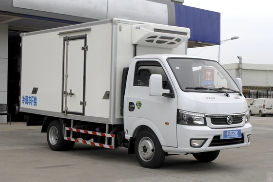 Emissione refrigerata leggera dell'azionamento Euro6 di Van DONGFENG 4x2 del camion di consegna