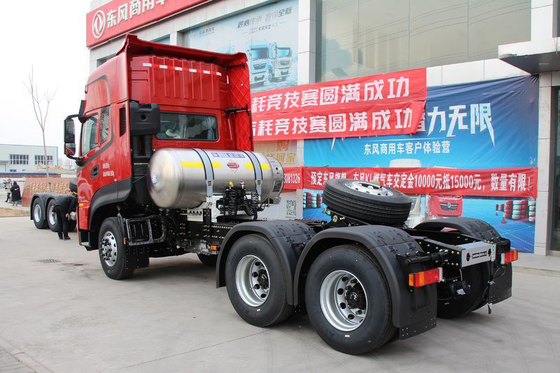 Trazione resistente Massachussets 39,5 Ton Logistics Transport del camion 470hp del trattore di LNG 6x4