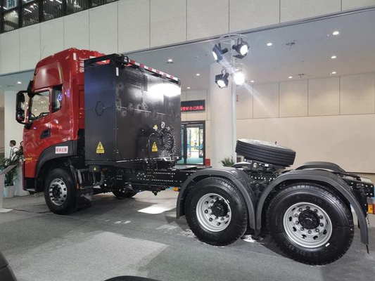 Capacità elettrica 282kwh della batteria di distanza in miglia 320KM del camion del trattore di EV