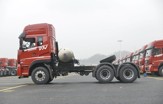 Motore di spostamento del trattore dei camion 6x4 di trasporto di tonnellata LNG di Massachussets 40 della trazione alto