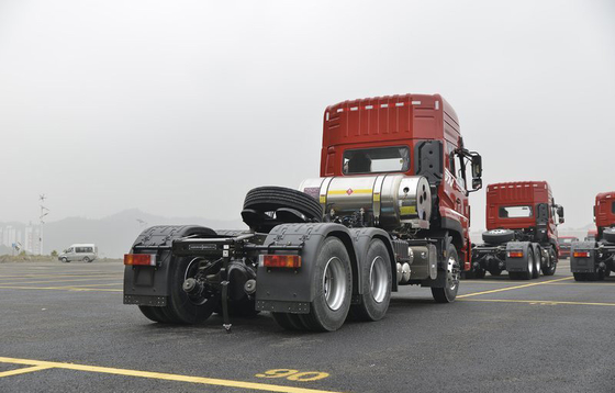 Motore di spostamento del trattore dei camion 6x4 di trasporto di tonnellata LNG di Massachussets 40 della trazione alto