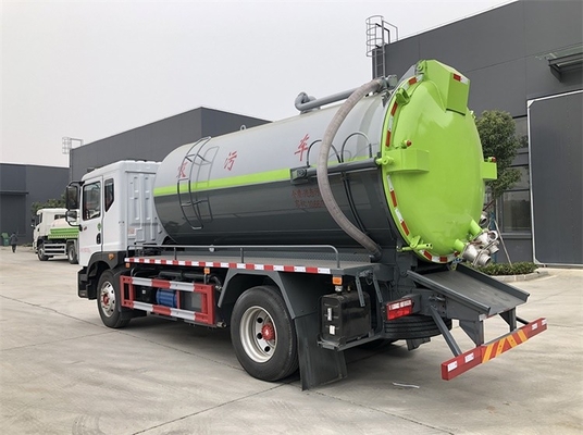 Camion cisterna diesel 11,5 di aspirazione delle acque luride di CBM 200 HP del camion fecale medio di aspirazione