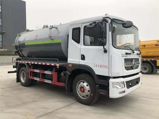 Camion cisterna diesel 11,5 di aspirazione delle acque luride di CBM 200 HP del camion fecale medio di aspirazione