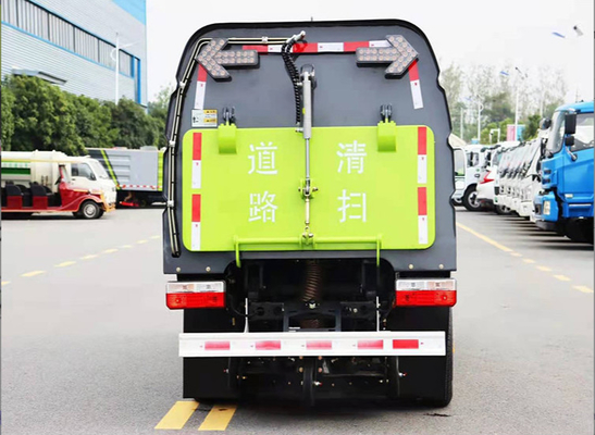 potere municipale 113hp Mini Road Sweeper della benzina del camion di risanamento della ruota 4x2