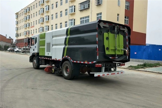 Motore diesel di pulizia 4x2 8m del camion municipale di risanamento della spazzatrice 200 HP