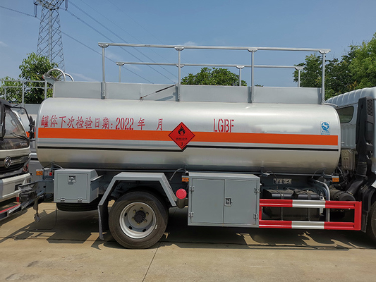 170 interasse 3800mm di CBM del camion 8,5 del trasporto dell'olio del motore diesel di HP