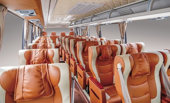 Dragon Diesel Luxury Coach Bus dorato 220 HP 8m 10 - 34 sedili Team Travel Bus