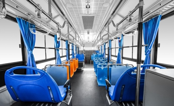 Bus di lusso turistico 300 - 430km elettrici puri di 39 Seater 69 km/ora di più alta velocità