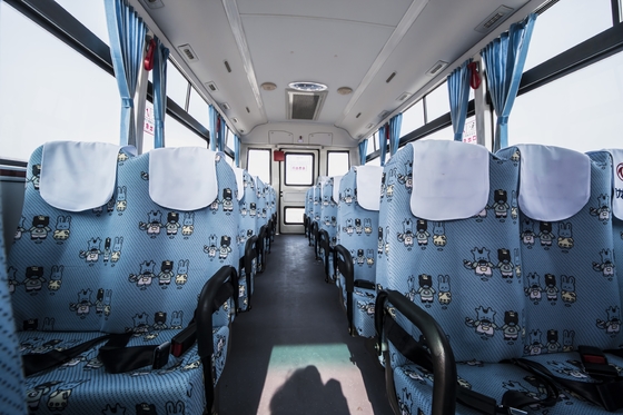 115hp dei bus di navetta di giallo della scuola 80km/h di 6.5m 24 - 32 potere diesel dei sedili