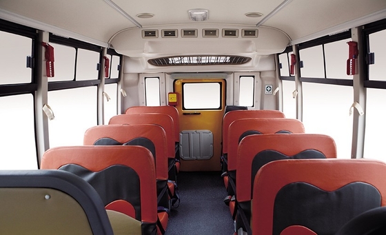 100hp 10 - 19 potenza del motore diesel 80km/h di Shuttle Bus 5.5m dello studente di Seater