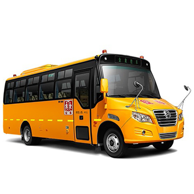 Trasporto di scuolabus giallo degli studenti 130hp 7m un motore diesel di 24 - 41 sedile