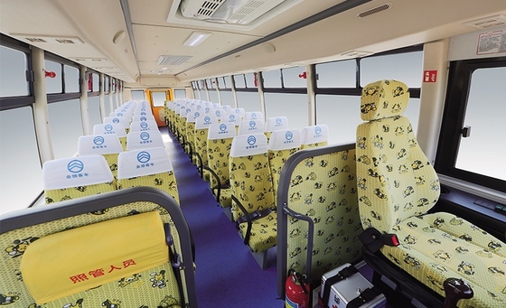 bus di navetta diesel della scuola 80km/h 10m 24 - 56 Passager 185hp