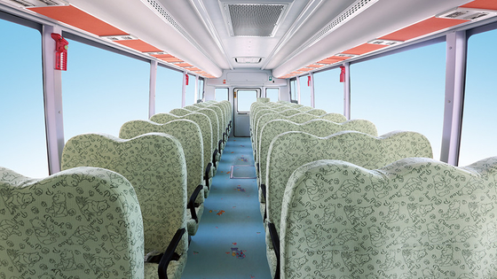 Studente Shuttle Bus della scuola del motore diesel 9.6m 24 - 51 sedile 165hp